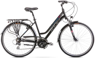 Велосипед міський Romet Gazela 3 20 28 2024 Black