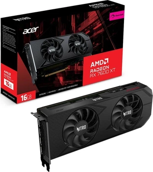 Відеокарта Acer Nitro Radeon RX 7600 XT OC 16GB GDDR6 (DP.Z3LWW.P02)