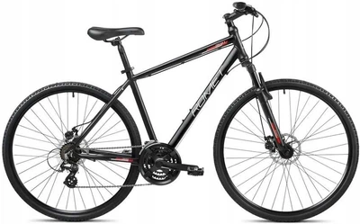 Велосипед гібрид Romet Orkan 1 M 28 2023 Black