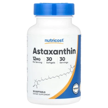 Астаксантин Nutricost (Astaxanthin) 12 мг 30 капсул NCS57251