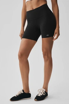 Жіночі велосипедки Alo Yoga Airbrush High-Waist 5 Biker Short Black W6311R розмір M