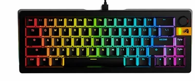 Клавіатура дротова Glorious GMMK 3 HE 65% Black (GLO-KB-GMMK3-65-PB-HE-W-BLK-US)