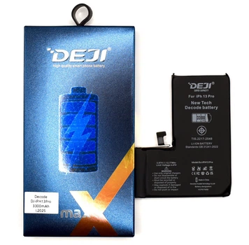 Аккумулятор повышенной емкости для iPhone 13 Pro 3300 mAh Decode без уведомления про неизвестную запчасть Deji Original