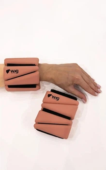 Регульовані обтяжувачі для ніг та рук Soft Touch WCG 2 кг пара (2×1 кг)