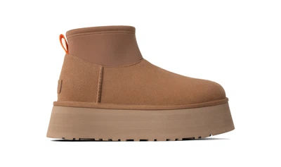 Уггі жіночі на платформі UGG Classic Mini Dipper Chestnut 37