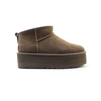 Жіночі Уггі на платформі UGG Ultra Mini Platform Hickory 38