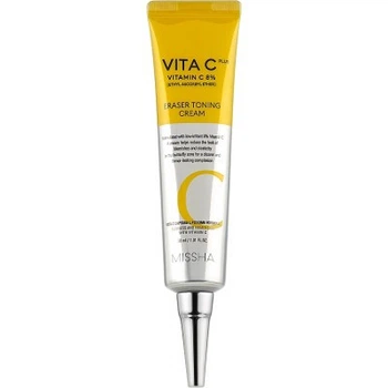 Тонизирующий крем для лица с витамином С Missha Vita C Plus Eraser Toning Cream 30ml