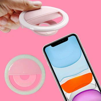 Кольцевое LED селфи кольцо Xiaomi 36 светодиодов 3 режима яркости подсветка для фото