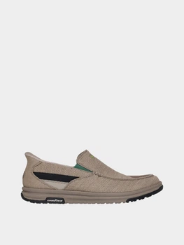 Мужские слипоны Skechers 42.5 Коричневый 256030 TPE