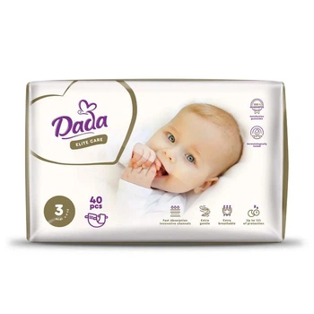 Подгузники детские Dada Elite Care Midi 3 (4-9 кг) 40 шт.