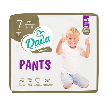 Подгузники-трусики детские Dada Extra Soft XXL 7 (18+ кг) 24 шт.