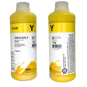 Пігментне чорнило InkTec, серія: E0013, для принтерів EPSON (Pigment – YELLOW – 1л)