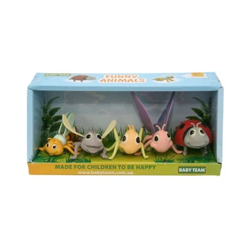 Фигурка Baby Team набор Насекомые 5 шт (8834) Baby Team 8834 1027326