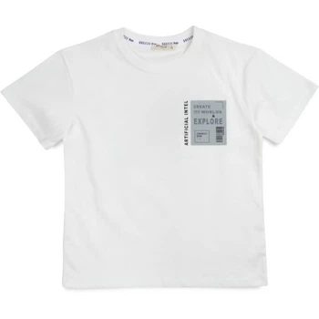 Футболка детская Breeze EXPLORE (20972-134B-cream) Breeze 20972-134B-cream 1034587