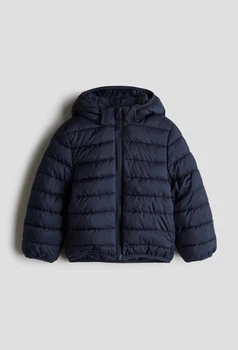Дитяча демісезонна стьобана куртка для хлопчика H&M 98-104 см Темно-синя (26040702B)