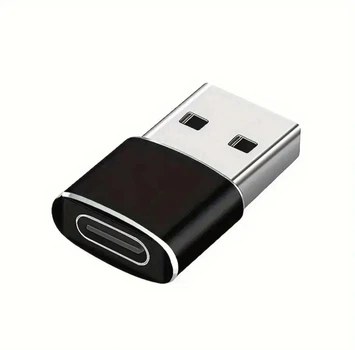 Адаптер с USB-A на USB-C позволяет подключать устройства с разъемом Type-C к стандартному USB-порту