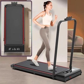 Складная беговая дорожка YXT003 3-в-1 Walking Pad, до 150 кг, 10 км/ч, с пультом, LED-дисплеем, зона бега 107×40 см