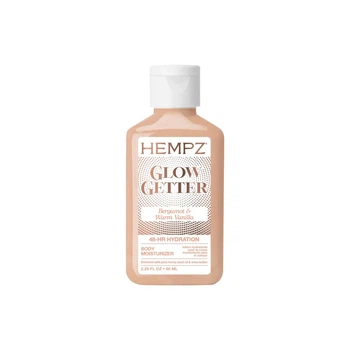 Молочко для тіла з шиммером "Бергамот та Тепла Ваніль" Glow Getter Shimmer Herbal Body Moisturizer Bergamot & Warm Vanilla Hempz 66 мл (8104-02)