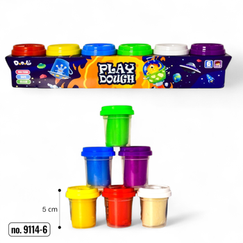 Набор пластилина PLAY DOUGH 9114-6