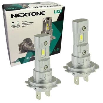 Автомобільні світлодіодні LED/ЛІД лампи у фару головного світла Nextone L9 H7 11-18V 6000K 20W 6000L