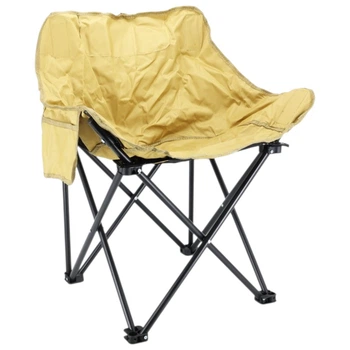 Раскладное туристическое кресло Folding Camping 40 х 40 х 67 см (214 C) Бежевый