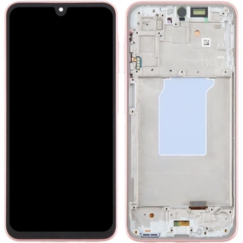 Дисплей для Samsung A266 Galaxy A26 5G, з тачскріном, в рамці, Pink, Original