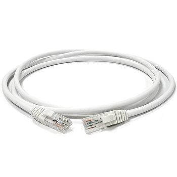 Патч-корд U-UTP, 0.2м, кат. 6a, 26AWG, білий, LSZH