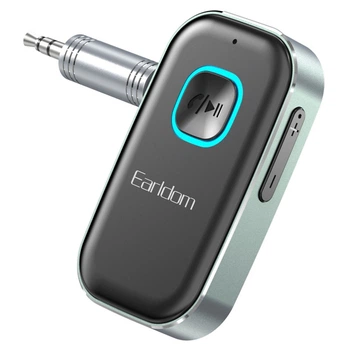 Автомобільний Bluetooth адаптер Earldom ET-BR04 Audio Receiver Black