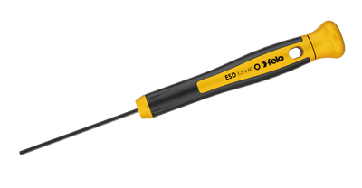 Отвертка для точных работ специализированная HEX 2,0x60x90 мм FELO ESD Safe (25620160)