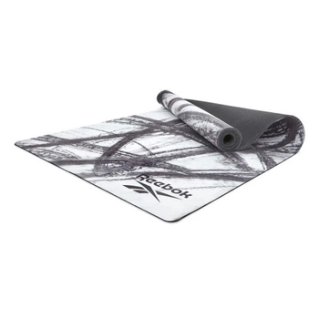 Коврик для йоги Reebok Natural Rubber Yoga Mat білий, сірий, мармур RAYG-11080OM (885652020923) Reebok 885652020923 1016024