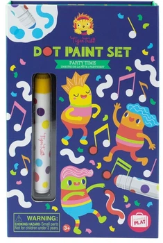 Zestaw do rysowania Tiger Tribe Dot Paint Party Time (9341736100208)