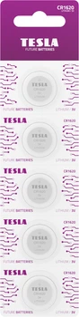 Baterie Tesla Lithium CR1620 5 szt (M LB TESLA - 19620520)