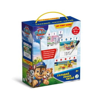 Обучающая игра Paw Patrol "Составляй, пиши, читай" 200622 с маркером DoDo Toys 200622
