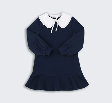 Дитяча шкільна сукня для дівчинки Бембі City collection PL413-800 134 см Синя (14413726644.800)