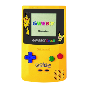 Консоль Nintendo Game Boy Color Pokemon Europe Limited Edition Yellow Blue Б/У