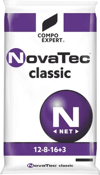 Комплексное минеральное удобрение для газона NovaTec Classic (НоваТек Классик), 25кг, NPK 12.8.16+ME, Лето-Осень, Compo Expert (Компо Эксперт)