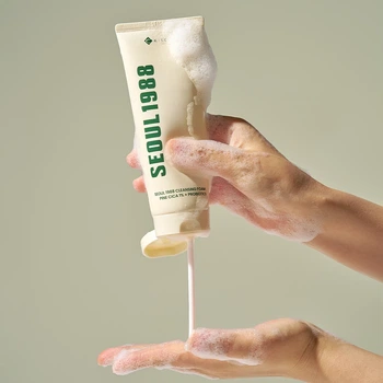 Очищуюча пінка з комплексом CICA і BHA K-SECRET SEOUL 1988 Cleansing Foam:Pine Cica 1% +Probiotics 150ml