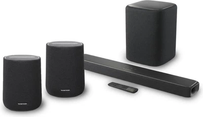 Саундбар, Акустические колонки, Колонки для домашнего кинотеатра Harman/Kardon Enchant 900 + Enchant Sub + Enchant Speker x2 (HKENCH900W2SPKSUB)