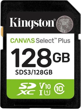 SDXC Kingston 128 GB SDXC Canvas Select Plus Gen3 SDS3/128GB