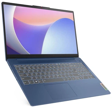 Ноутбук Lenovo IdeaPad Slim 3 15IRU8 (82X700GRPB) 15.6" IPS Full HD / Intel Core i3-1315U / RAM 8 ГБ / SSD 512 ГБ / Intel UHD Graphics / Windows 11 Home / Abyss Blue