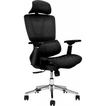 Офисное эргономичное кресло GT Racer B-123A-S Black
