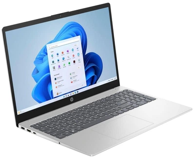 Ноутбук HP 15-fd0217nw (C1LS9EA) 15.6" IPS Full HD / Intel Core i3-N305 / RAM 8 ГБ / SSD 512 ГБ / Intel UHD Graphics / Windows 11 Home / Silver