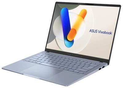 Ноутбук ASUS Vivobook S 14 OLED S5406SA-QD005W (90NB15R2-M005C0/10M2) 14" OLED 3K / Intel Core Ultra 7 256V / RAM 16 ГБ / SSD 1 ТБ / Intel Arc Graphics / Windows 11 Home / Mist Blue