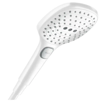 Душевая лейка HANSGROHE Raindance EcoSmart с кнопкой 120мм пластик белая 28728700