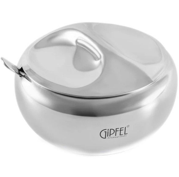 Сахарница Gipfel Bonjour с крышкой и ложкой 520мл (7121)