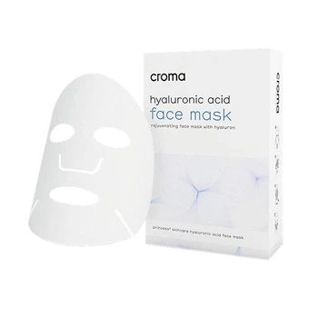 Маска для обличчя Croma Face Mask With Hyaluronic Acid 28g