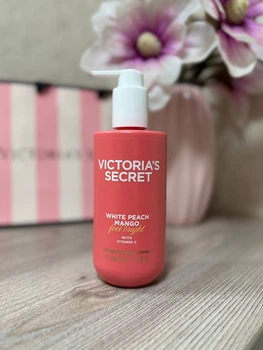 Парфумований лосьон для тіла Victoria’s Secret White Peach Mango Hydrating Body Lotion, 296 мл.