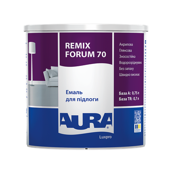 Эмаль Aura Luxpro Remix Forum 70 TR 0,7л