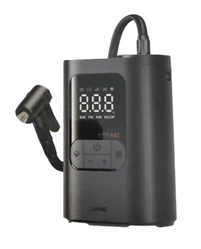 Автомобильный компрессор Baseus GoTrip VA1 Pro, портативный насос 12V, цифровой дисплей, автостоп, для авто/велосипеда