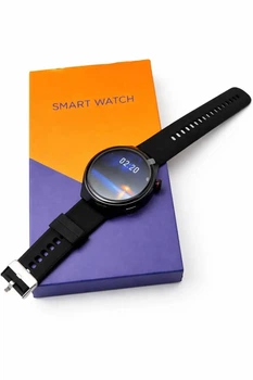 Смарт-часы Smart Watch с круглым дисплеем, Bluetooth, пульсометр, фитнес-трекер, Android/iOS